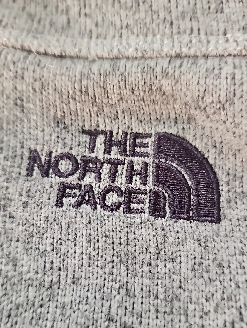 The North Face Gordon Lyons‎ Zip Jacket Mens Size S Gray Heather Fleece NF0A3LH7